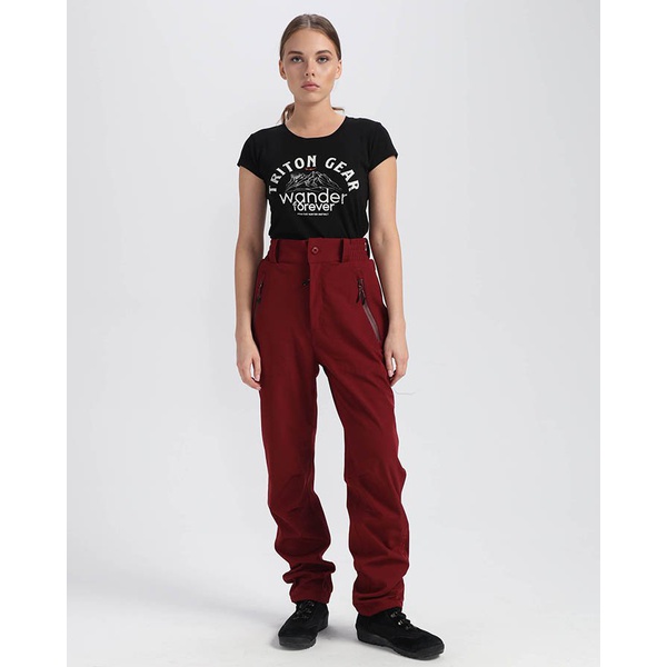 Костюм женский Тритон Pro -5°С (SoftShell) Винный