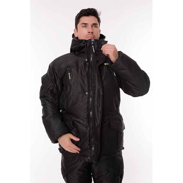 Костюм OneRus Горный -15°С ПК (Таслан) Чёрный