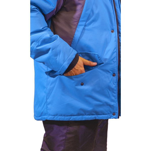 Костюм поплавок OneRus Фишер -45°С (Таслан) Синий/Чёрный