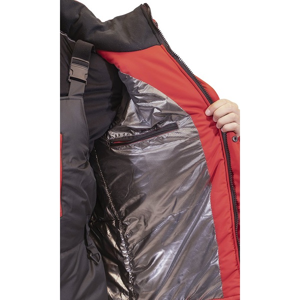 Костюм поплавок OneRus Фишер -45°С (Таслан) Красный/Чёрный