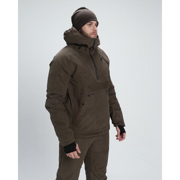 Костюм Тритон Vortex Pro -15°С Коричневый, (тк. Венанди Porelle, Primaloft Gold)