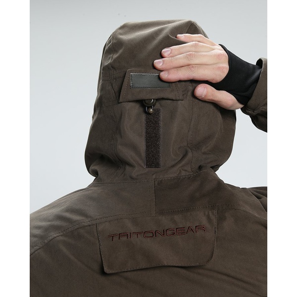 Костюм Тритон Vortex Pro -15°С Коричневый, (тк. Венанди Porelle, Primaloft Gold)