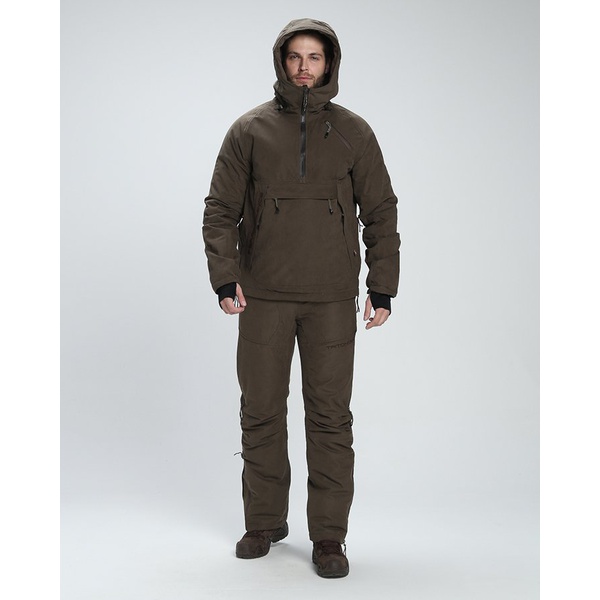 Костюм Тритон Vortex Pro -15°С Коричневый, (тк. Венанди Porelle, Primaloft Gold)