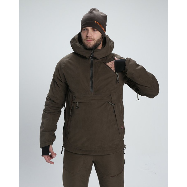 Костюм Тритон Vortex Pro -15°С Коричневый, (тк. Венанди Porelle, Primaloft Gold)