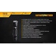 Комплект Fenix TK15UE2016 + акумулятор 3500 + зарядное устройство ARE-X1plus серый. Фото 11