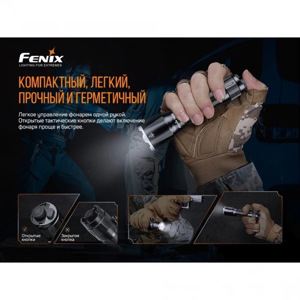 Комплект Fenix TK16 + аккумулятор 3500 + зарядное устройство ARE-X1plus
