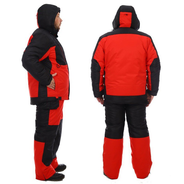 Костюм зимний Горизонт Грант Чёрно-красный
