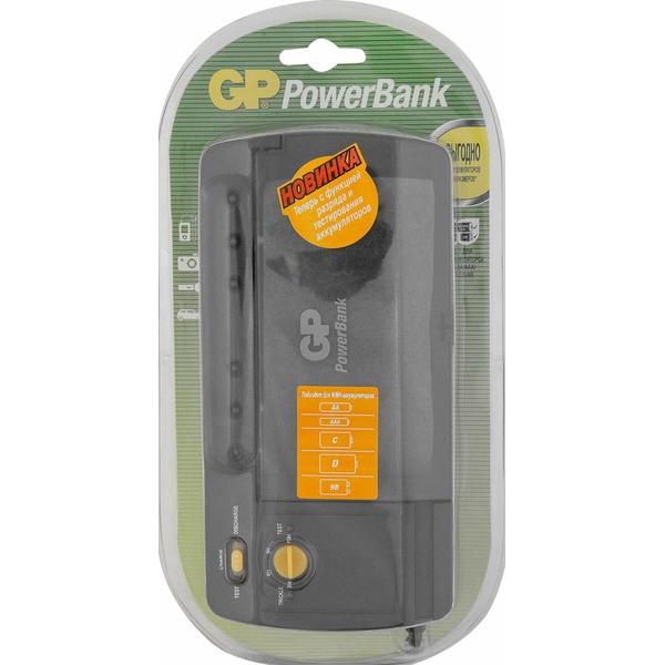 Устройство зарядное GP PB320GS-2CR1 (универсальное)