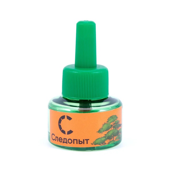 Репеллент от комаров, комплект фумигатор+флакон с жидкостью 60 дней. Следопыт, без запаха