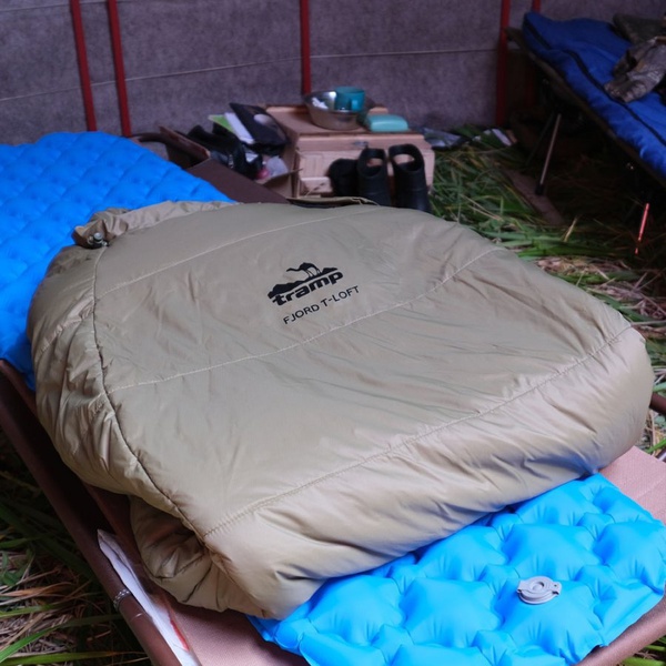 Спальный мешок Tramp Fjord T-Loft Compact оливковый