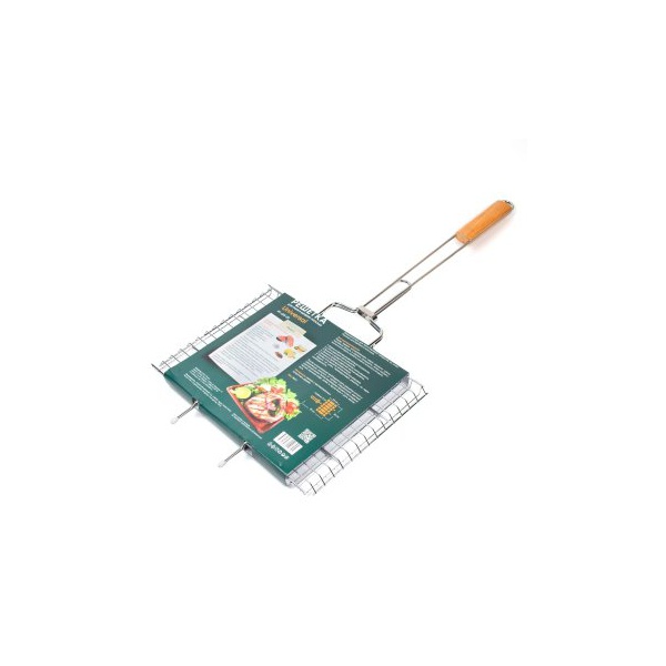 Решётка для гриля и барбекю плоская Следопыт Universal (36х25х2 см)