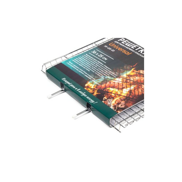 Решётка для гриля и барбекю плоская Следопыт Universal (36х25х2 см)