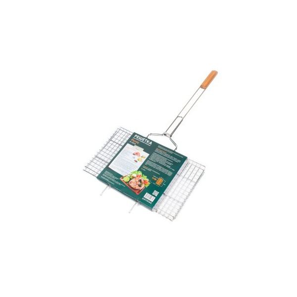 Решётка для гриля и барбекю плоская Следопыт Picnic (45х26х2 см)