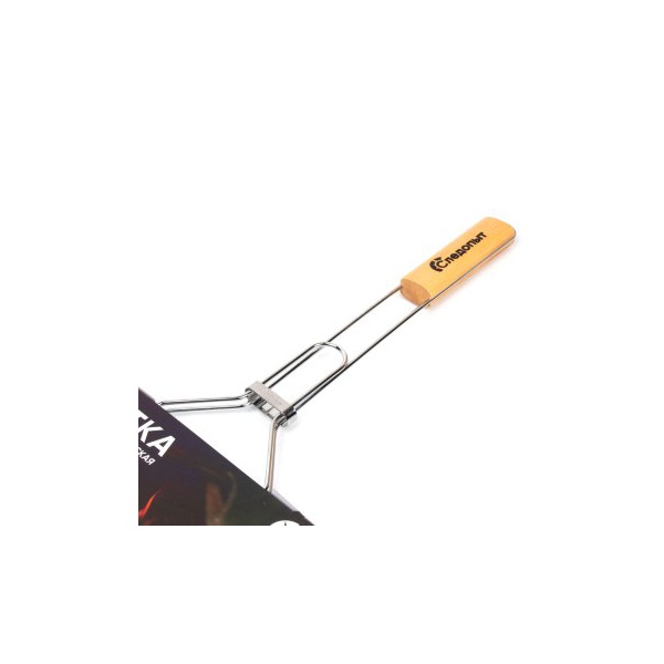 Решётка для гриля и барбекю плоская Следопыт Picnic (45х26х2 см)