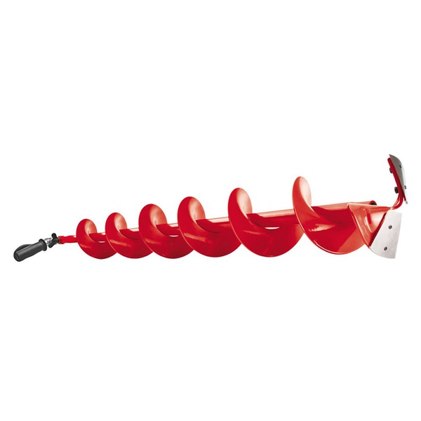 Шнек ледобура с адаптером с ручкой под шуруповерт Rextor Storm Long 130мм