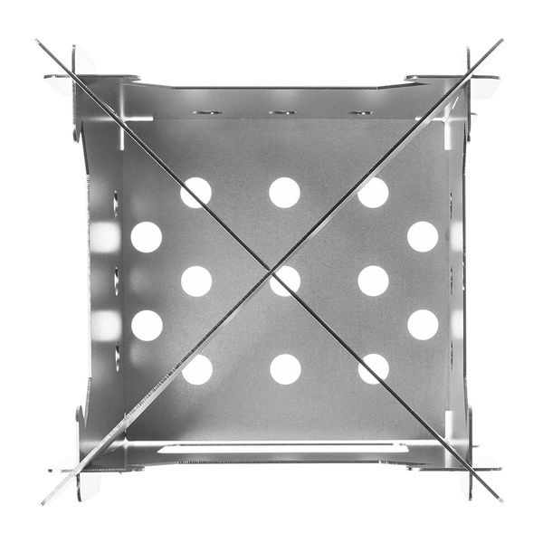 Печь-щепочница Helios ПМ-07 (складная)