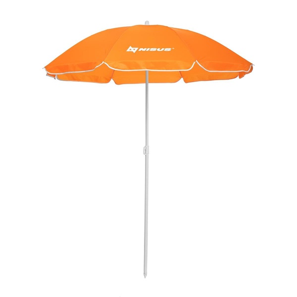 Зонт пляжный Nisus NA-200-G (d 2 м, прямой) оранжевый