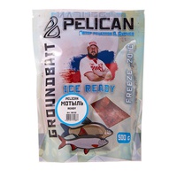 Прикормка GF Pelican Ice Ready 0,5 кг Мотыль