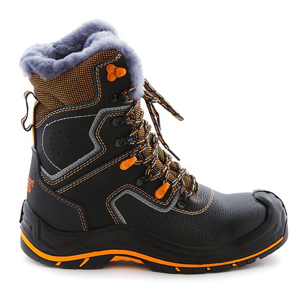 Ботинки Perfect Protection с высоким берцем (PRB10N-CKW ПУ-Нитрил с ПП на натуральном меху)