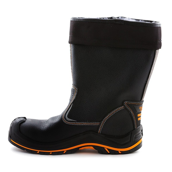 Сапоги Perfect Protection (PRB6-CKW ПУ-Нитрил цельноюфтевые с ПП и АС на натуральном меху)