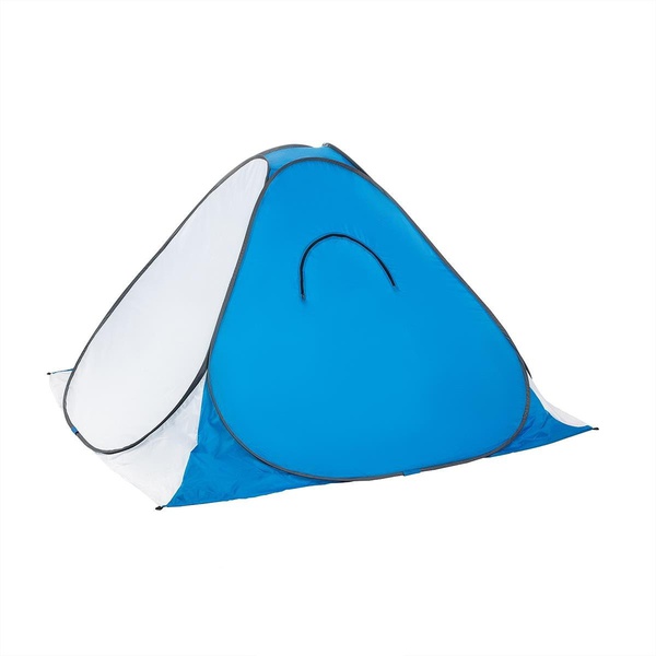 Палатка зимняя автомат Premier Fishing 2 x 2 бело-голубой/без пола