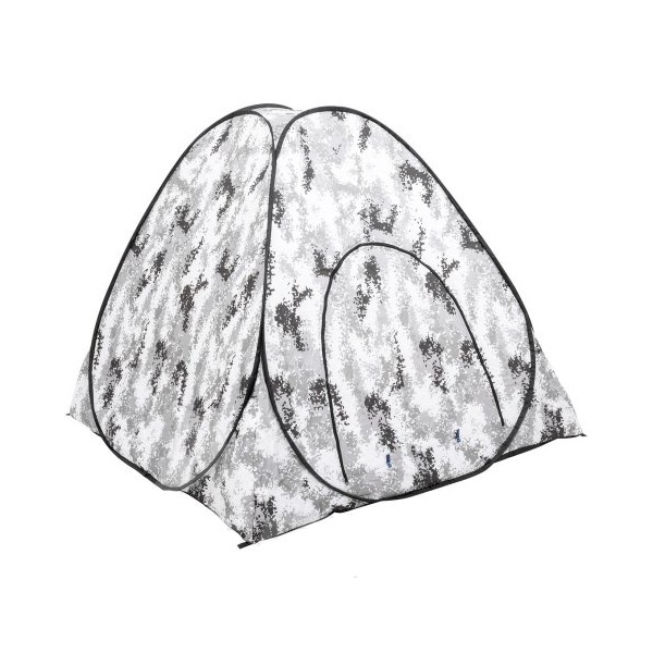 Палатка зимняя автомат Premier Fishing PR-D-TNC-040 (утепленная, дно на молнии) КМФ цифра, 1,5 х 1,5 м