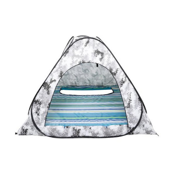 Палатка зимняя автомат Premier Fishing PR-D-TNC-040 (утепленная, дно на молнии) КМФ цифра, 1,8 х 1,8 м