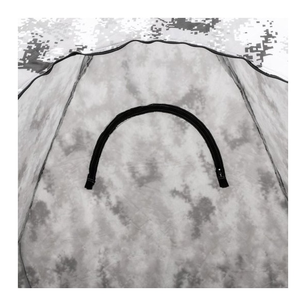 Палатка зимняя автомат Premier Fishing PR-D-TNC-040 (утепленная, дно на молнии) КМФ цифра, 1,8 х 1,8 м