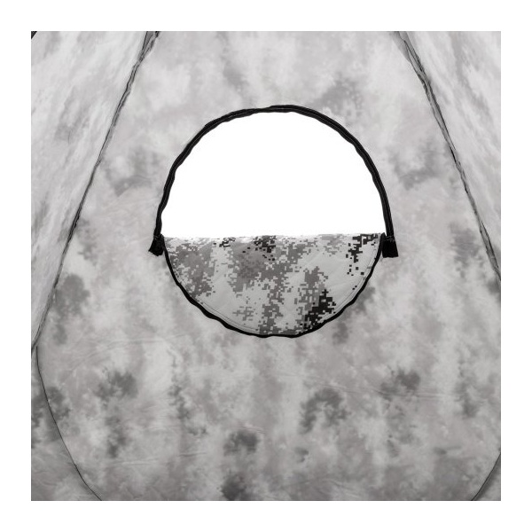 Палатка зимняя автомат Premier Fishing PR-D-TNC-040 (утепленная, дно на молнии) КМФ цифра, 2 х 2 м