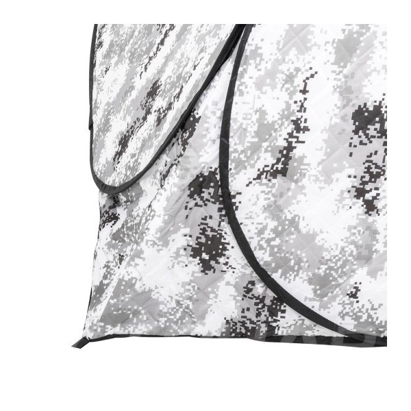 Палатка зимняя автомат Premier Fishing PR-D-TNC-040 (утепленная, дно на молнии) КМФ цифра, 2 х 2 м