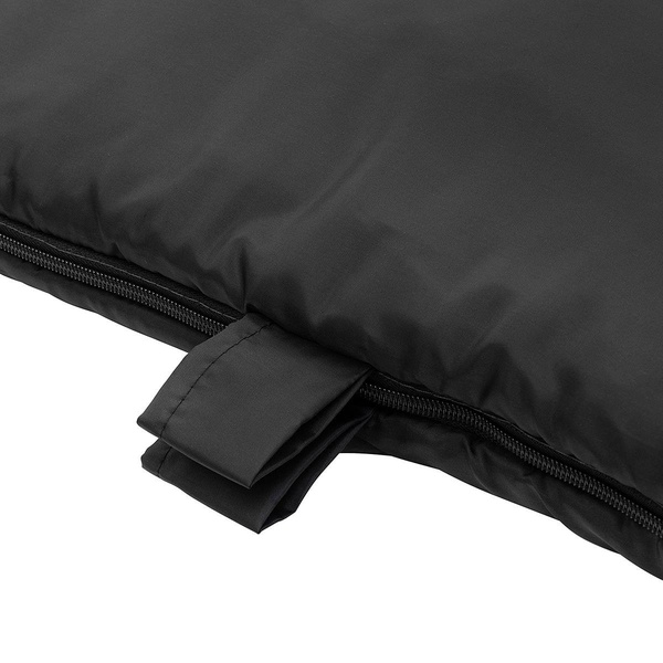 Спальный мешок Helios Beluha Wide (220x90 см) черный, 300 гр/м²