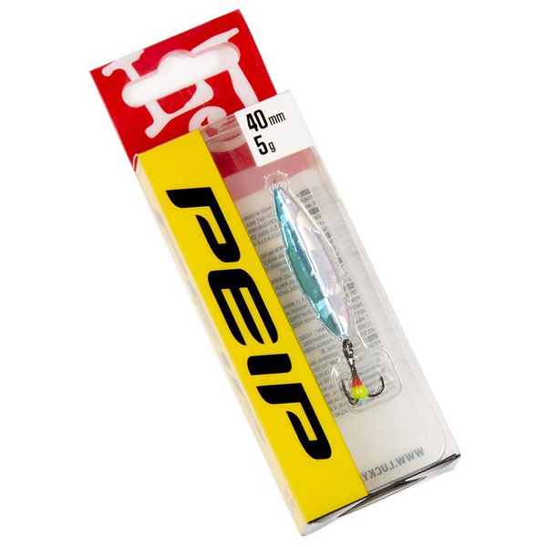 Блесна вертикальная Lucky John Peip 40мм BI