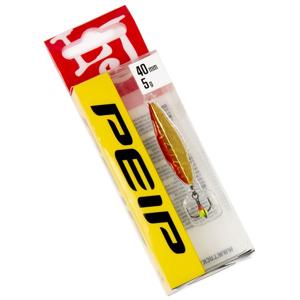 Блесна вертикальная Lucky John Peip 40мм RG