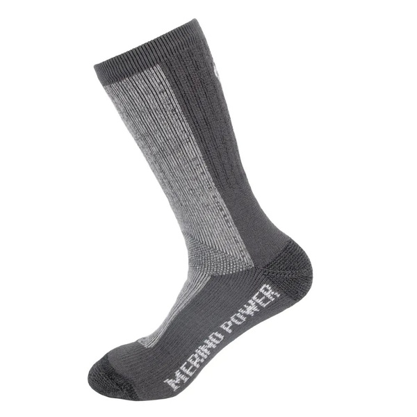 Термоноски Сибирский Следопыт Merino's Power, до -40°С чёрно-серые