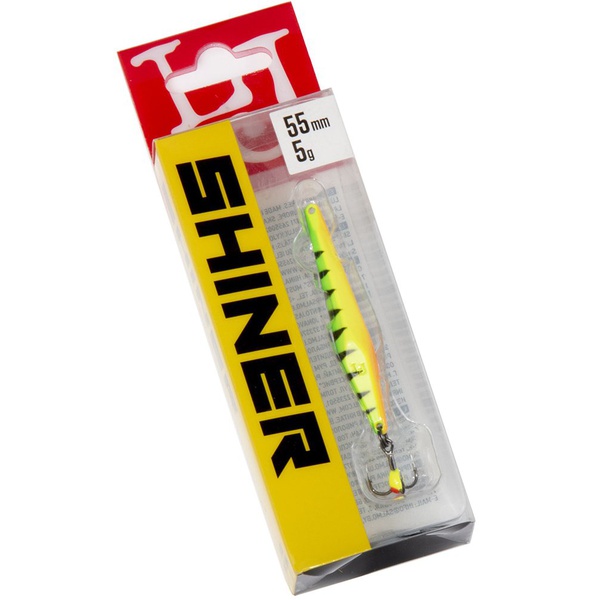 Блесна вертикальная Lucky John Shiner 55мм Tiger