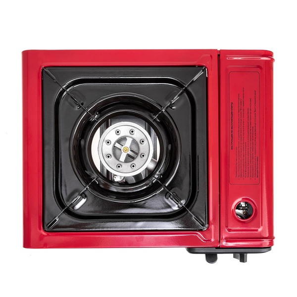 Плита газовая Helios HS-BDZ-168C (в кейсе, с переходником)