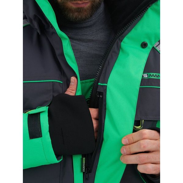 Костюм зимний Huntsman Yakutia (тк. Galaxy Breathable) Тёмно-серый