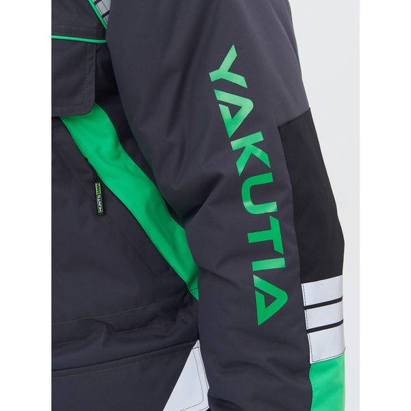 Костюм зимний Huntsman Yakutia (тк. Galaxy Breathable) Тёмно-серый