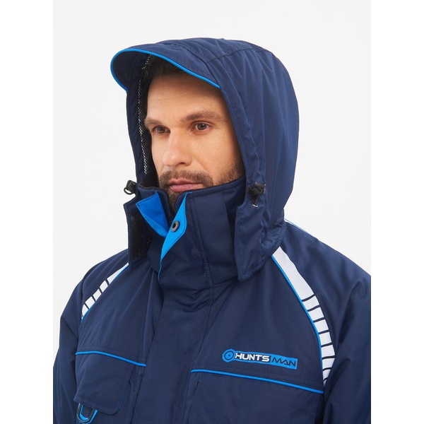 Костюм зимний Huntsman Yakutia (тк. Galaxy Breathable) Тёмно-синий