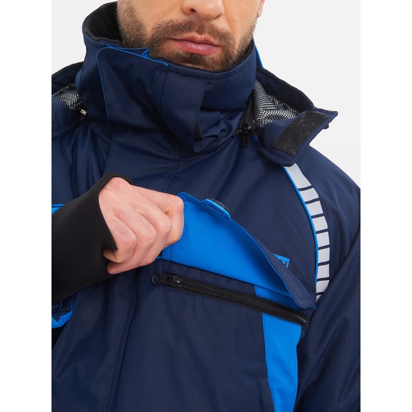 Костюм зимний Huntsman Yakutia (тк. Galaxy Breathable) Тёмно-синий