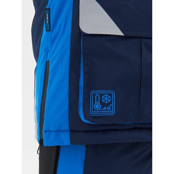 Костюм зимний Huntsman Yakutia (тк. Galaxy Breathable) Тёмно-синий