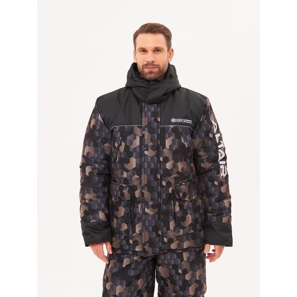 Костюм зимний Huntsman Альтаир КМФ 001 (соты хаки)