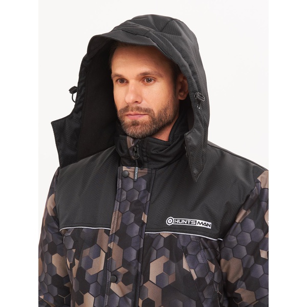 Костюм зимний Huntsman Альтаир КМФ 001 (соты хаки)