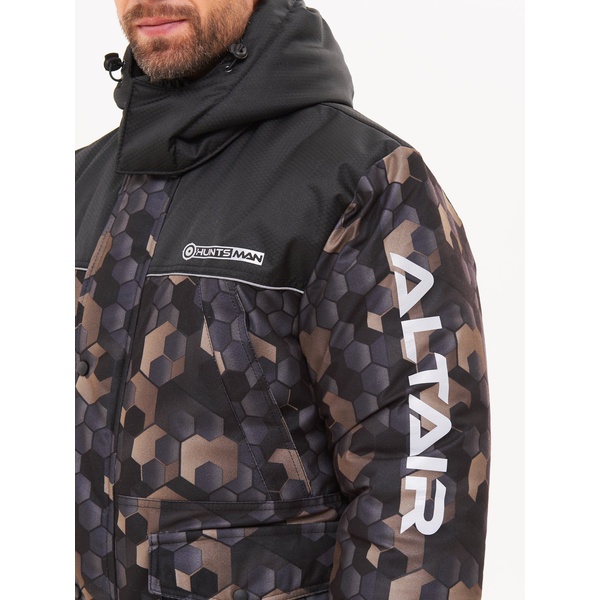 Костюм зимний Huntsman Альтаир КМФ 001 (соты хаки)
