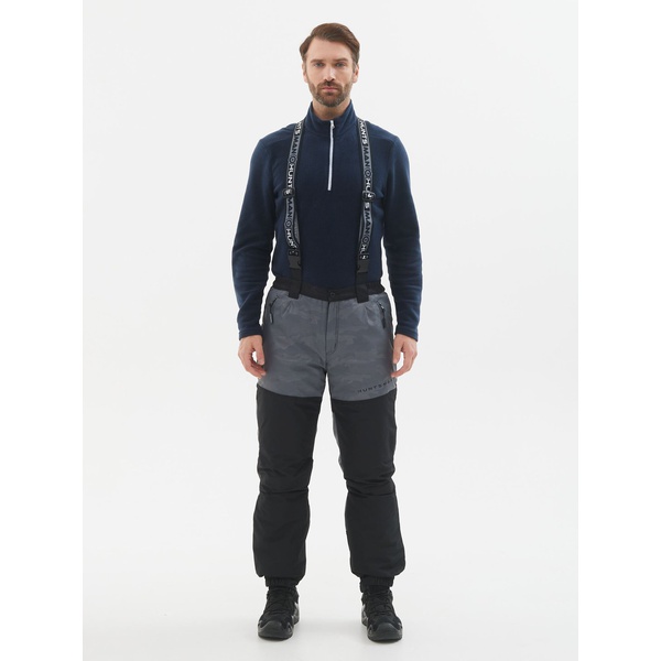 Костюм зимний Huntsman Горка-Люкс Серый, тк. Breathable Camo