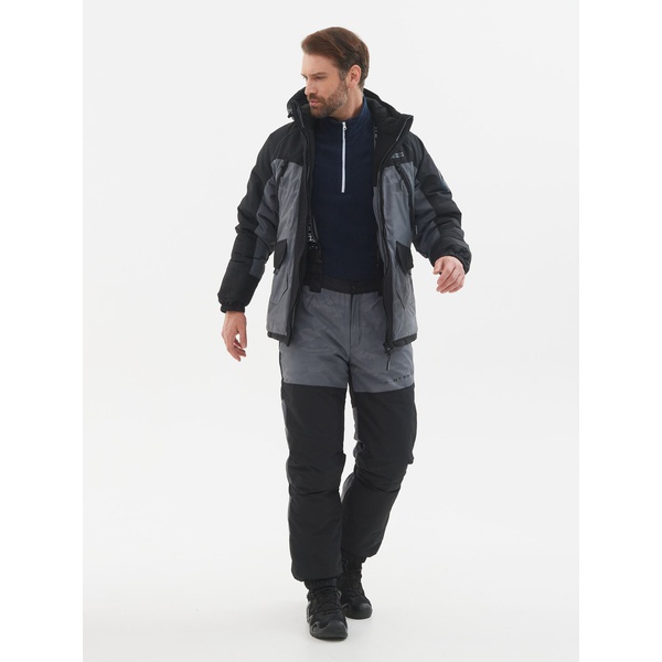 Костюм зимний Huntsman Горка-Люкс Серый, тк. Breathable Camo