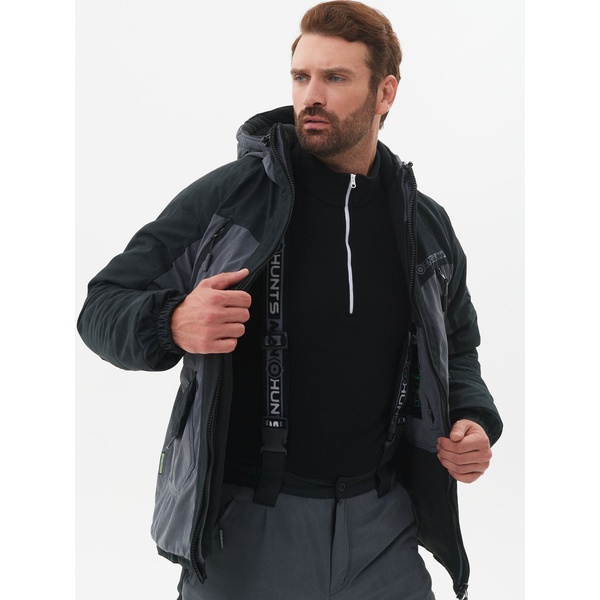 Костюм зимний Huntsman Горка-Люкс Серый, тк. Исландия