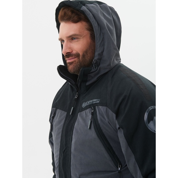 Костюм зимний Huntsman Горка-Люкс Серый, тк. Исландия