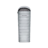 Мешок спальный Naturehike RM80 Series Утиный пух Size L Серый, Молния L