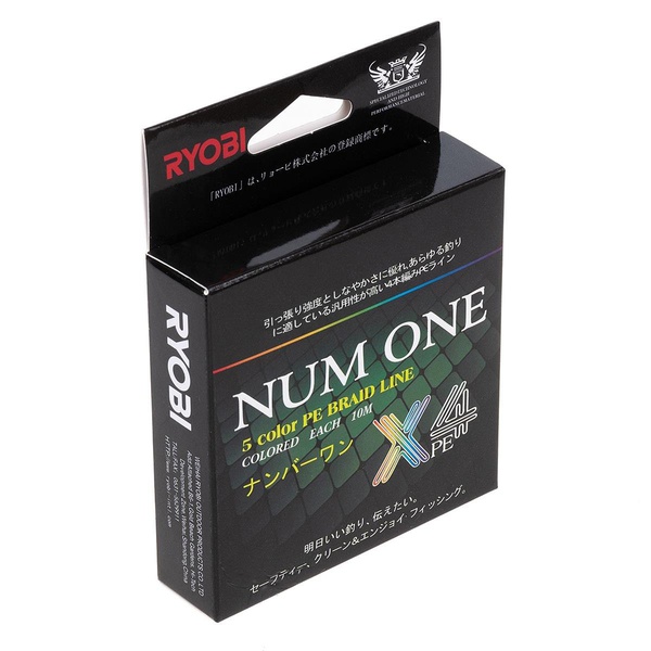 Шнур Ryobi Num One PE4X Multi Colour (100 м) 0.148 мм